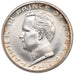 MONACO, 5 Francs, 1960, KM #E41, MS(65-70), Silver, Gadoury #152, 12.00