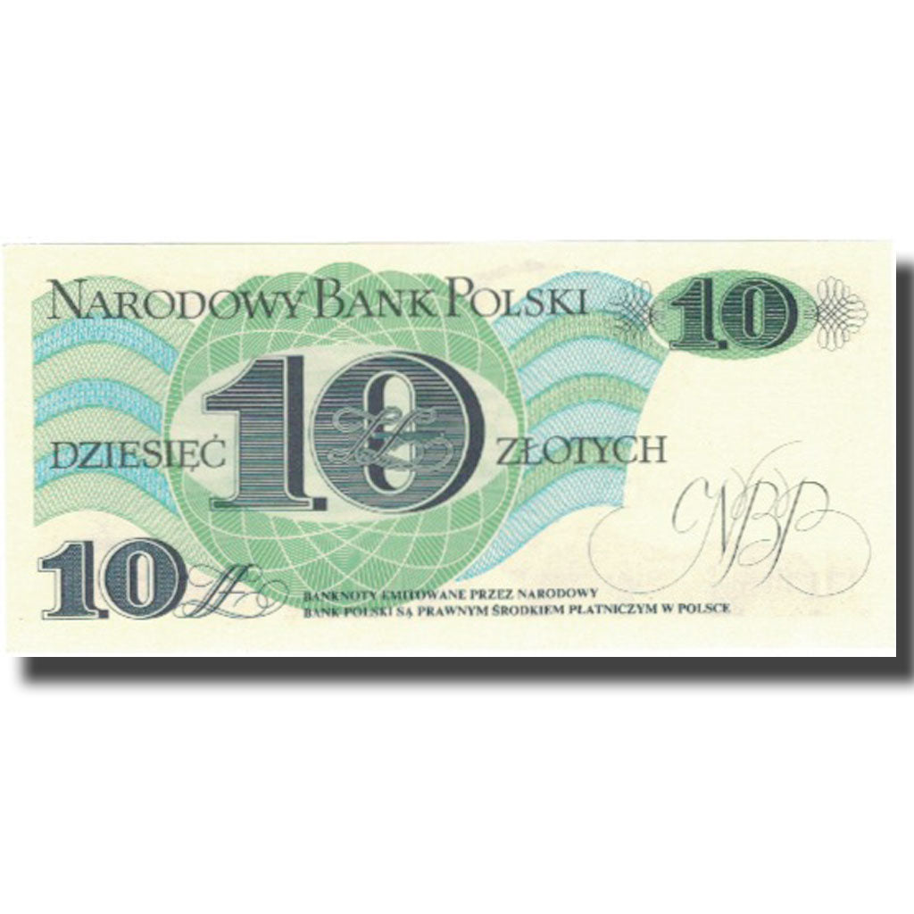 Banknote, Poland, 10 Zlotych, 1982, 1982-06-01, KM:148a, UNC(65-70)