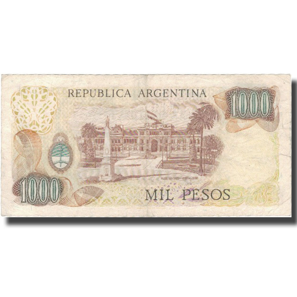 Banknote, Argentina, 1000 Pesos, Undated (1976-83), KM:304b, EF(40-45)