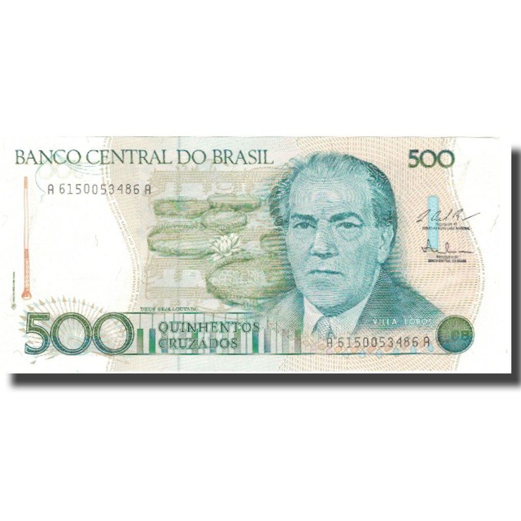 Banconote, Brasile, 500 Cruzados, Undated (1986), KM:212c, SPL+