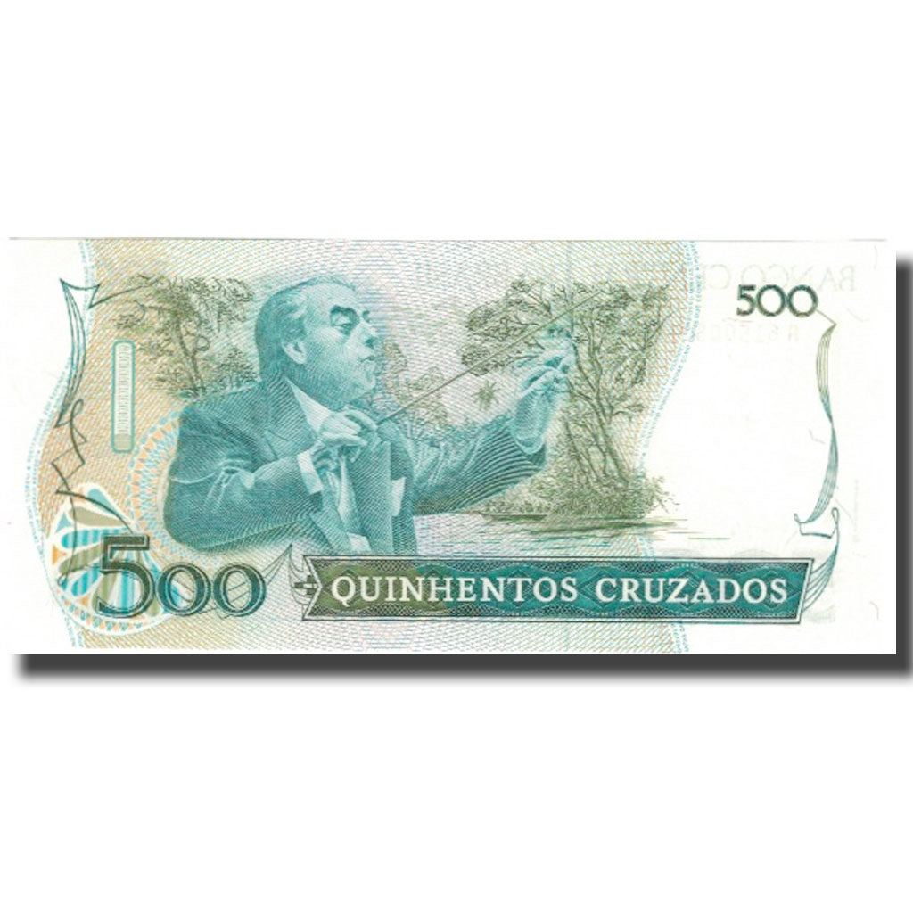 Banconote, Brasile, 500 Cruzados, Undated (1986), KM:212c, SPL+