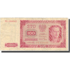 Banknote, Poland, 100 Zlotych, 1948, 1948-07-01, KM:139a, VF(20-25)