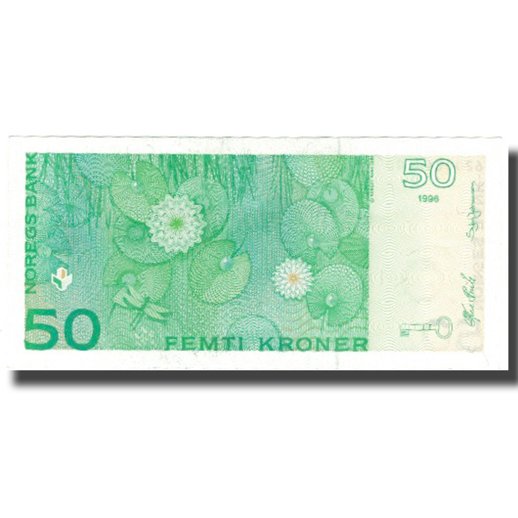 Banknote, Norway, 50 Kroner, 1996, 1996, KM:46a, AU(55-58)