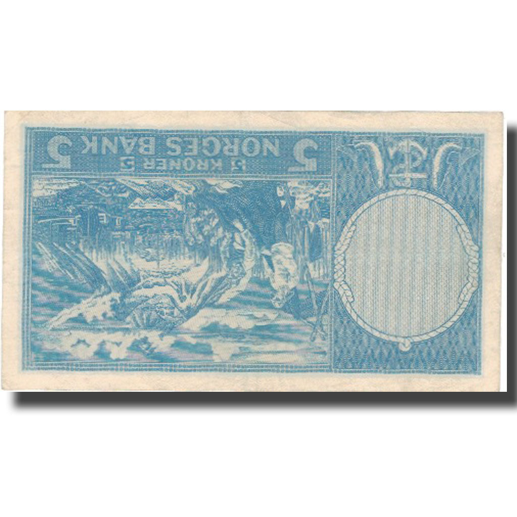 Banknote, Norway, 5 Kroner, 1957, 1957, KM:30c, EF(40-45)