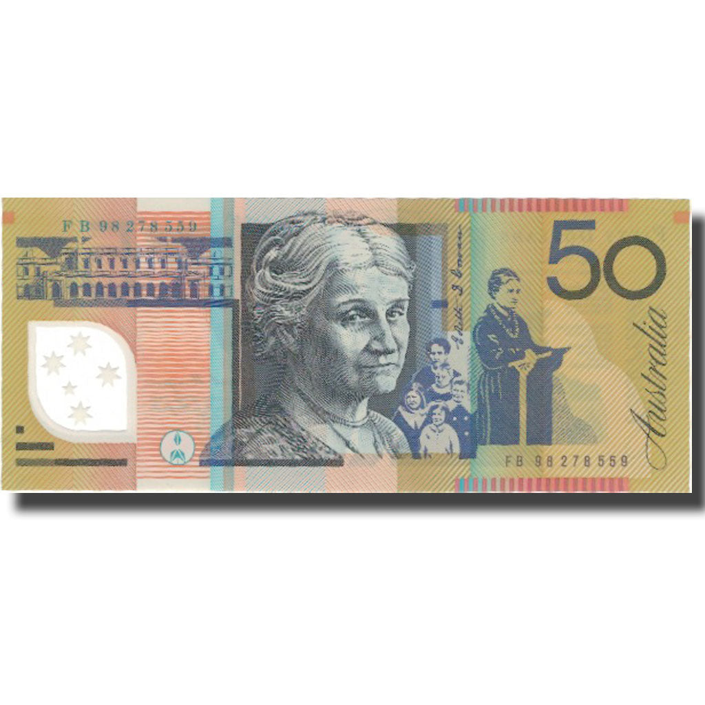 Geldschein, Australien, 50 Dollars, Undated (1995-2001), KM:54b, UNZ