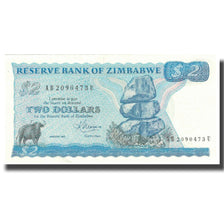 Banconote, Zimbabwe, 2 Dollars, 1983, 1983, KM:1b, SPL