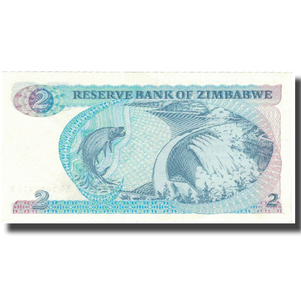 Banconote, Zimbabwe, 2 Dollars, 1983, 1983, KM:1b, SPL