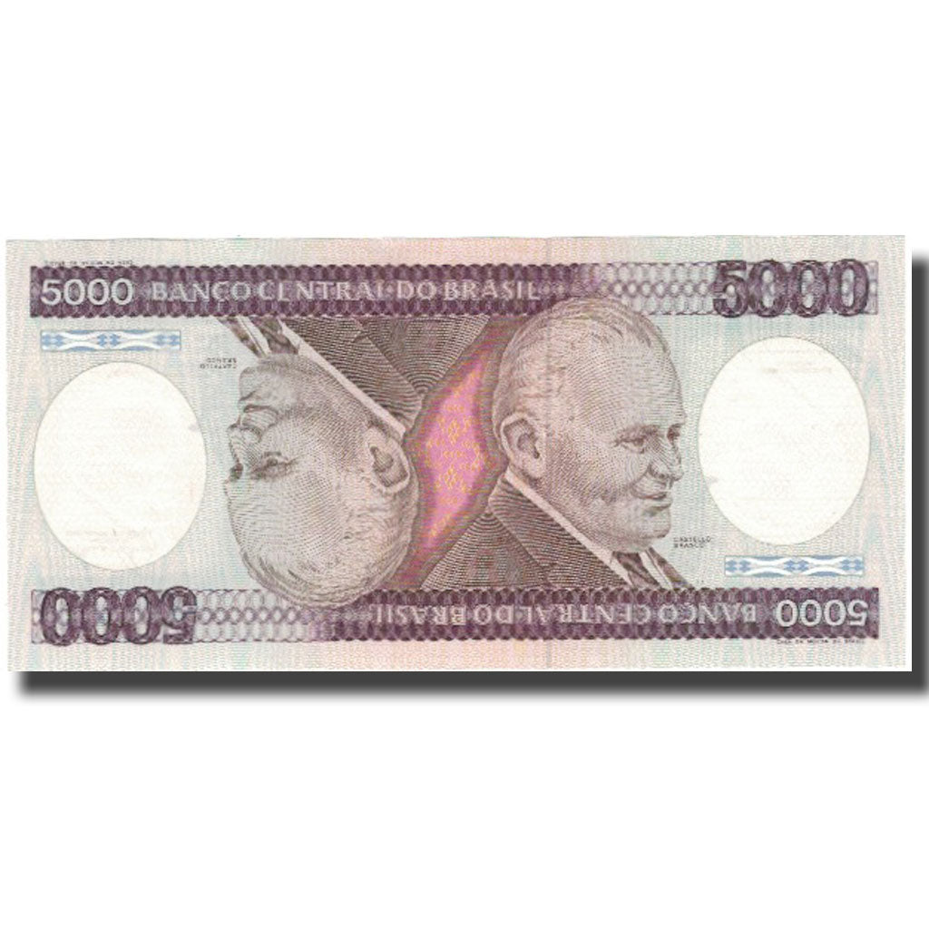 Nota, Brasil, 5000 Cruzeiros, Undated (1981-85), KM:202c, UNC(64)