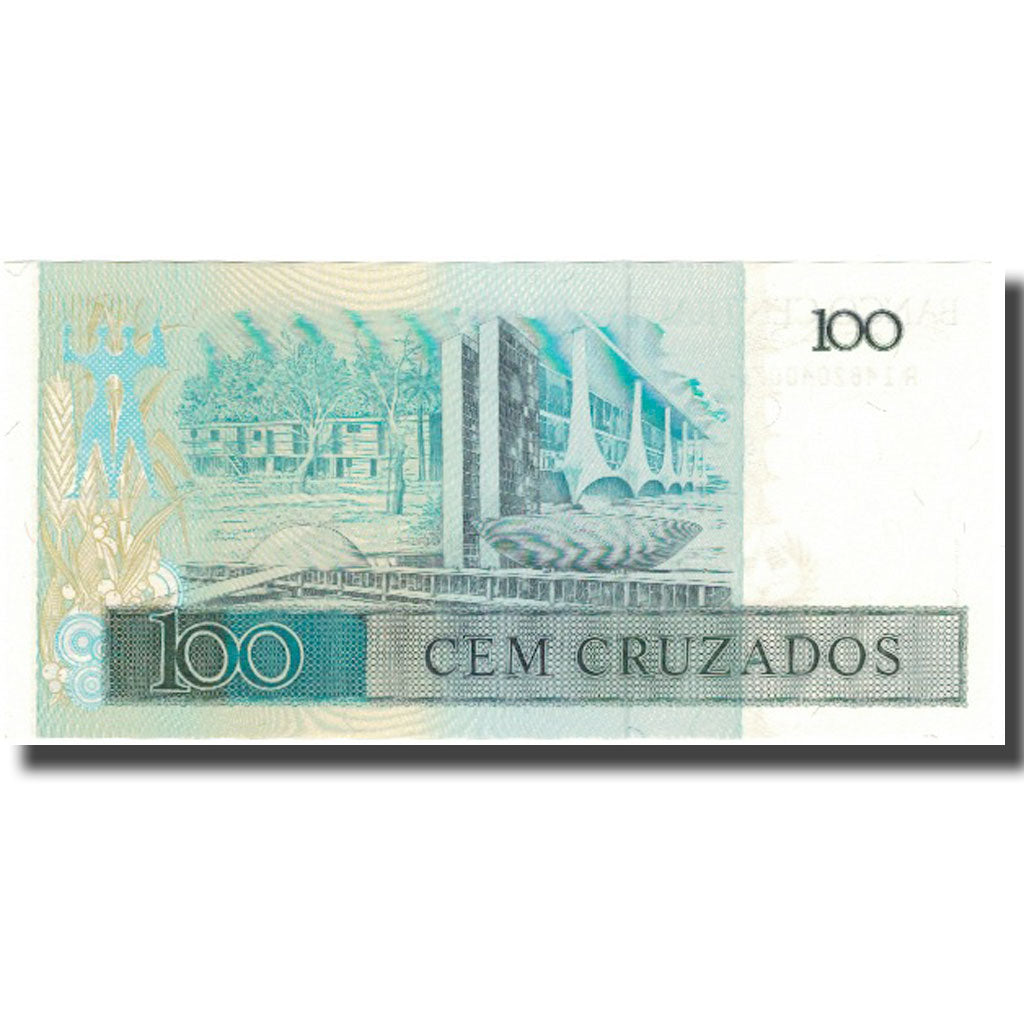 Banconote, Brasile, 100 Cruzados, Undated (1986-88), KM:211b, SPL+