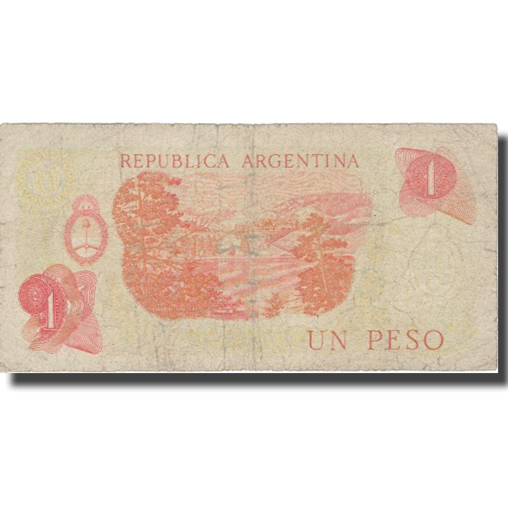 Banconote, Argentina, 1 Peso, undated ( 1970-73), KM:287, MB