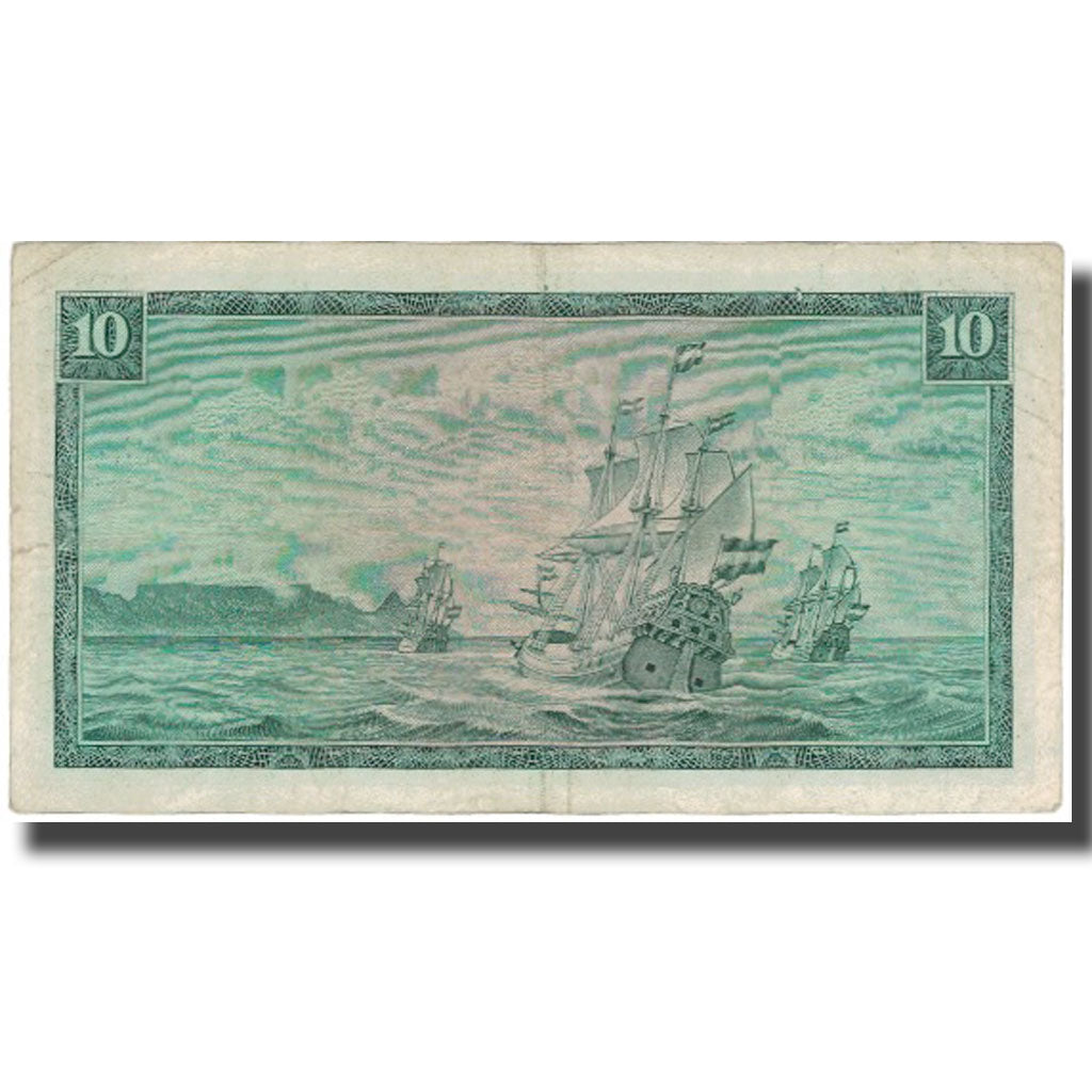 Banknote, South Africa, 10 Rand, UNDATED (1966-1976), KM:113a, EF(40-45)