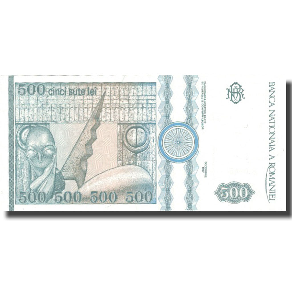 Banconote, Romania, 500 Lei, 1992, 1992, KM:101a, FDS