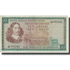 Banknote, South Africa, 10 Rand, UNDATED (1966-1976), KM:113b, VF(20-25)