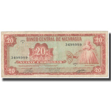 Billet, Nicaragua, 20 Cordobas, 1978, 1978-02-20, KM:129, TB+