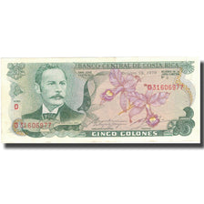 Billet, Costa Rica, 5 Colones, 1979, 1979-10-18, KM:236d, TTB+