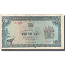 Banknote, Rhodesia, 10 Dollars, 1975, 1975-11-19, KM:33h, EF(40-45)