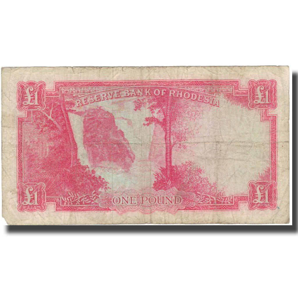 Banknote, Rhodesia, 1 Pound, 1964, 1964-11-16, KM:25a, VF(20-25)
