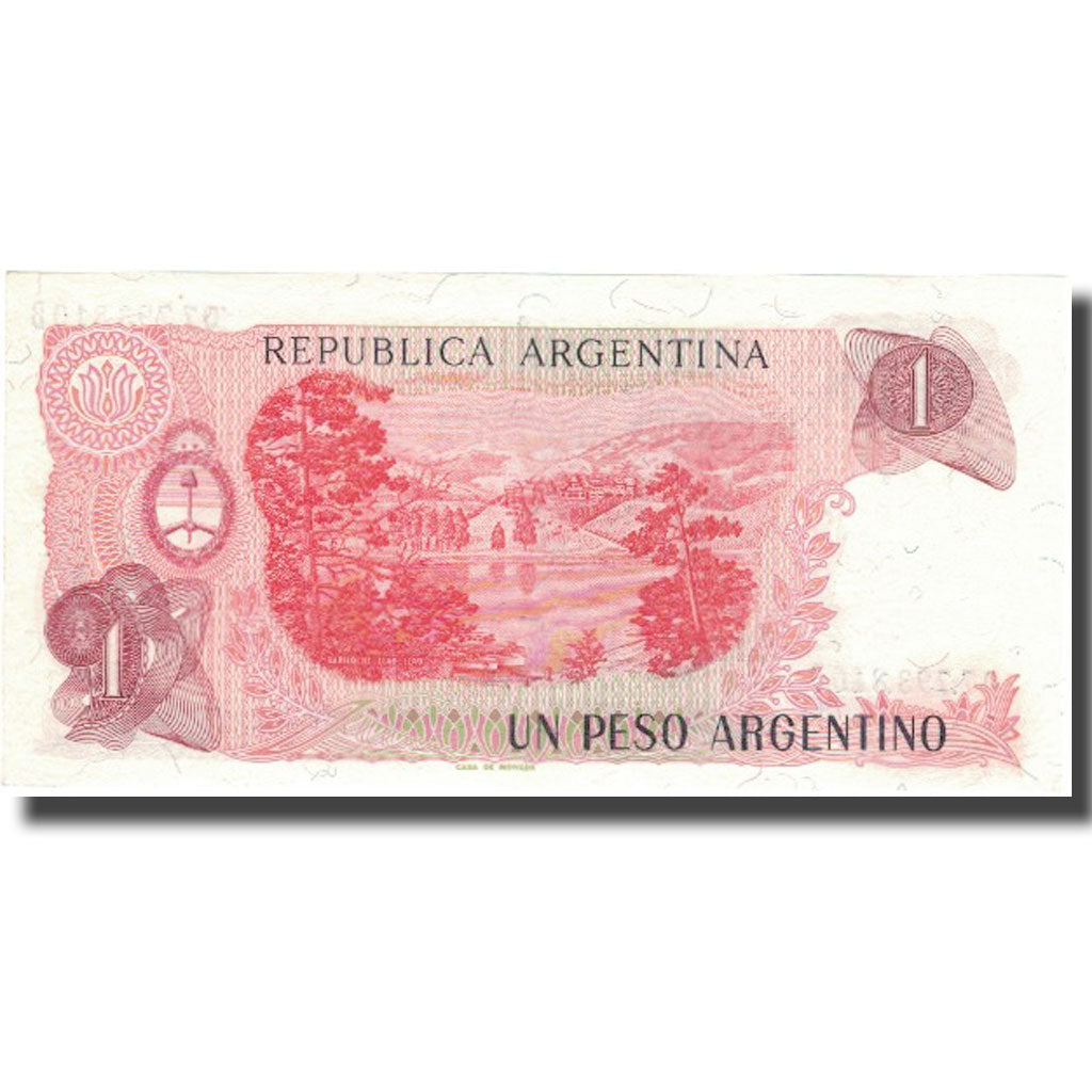 Billet, Argentine, 1 Peso Argentino, Undated (1983-84), KM:311a, SPL+