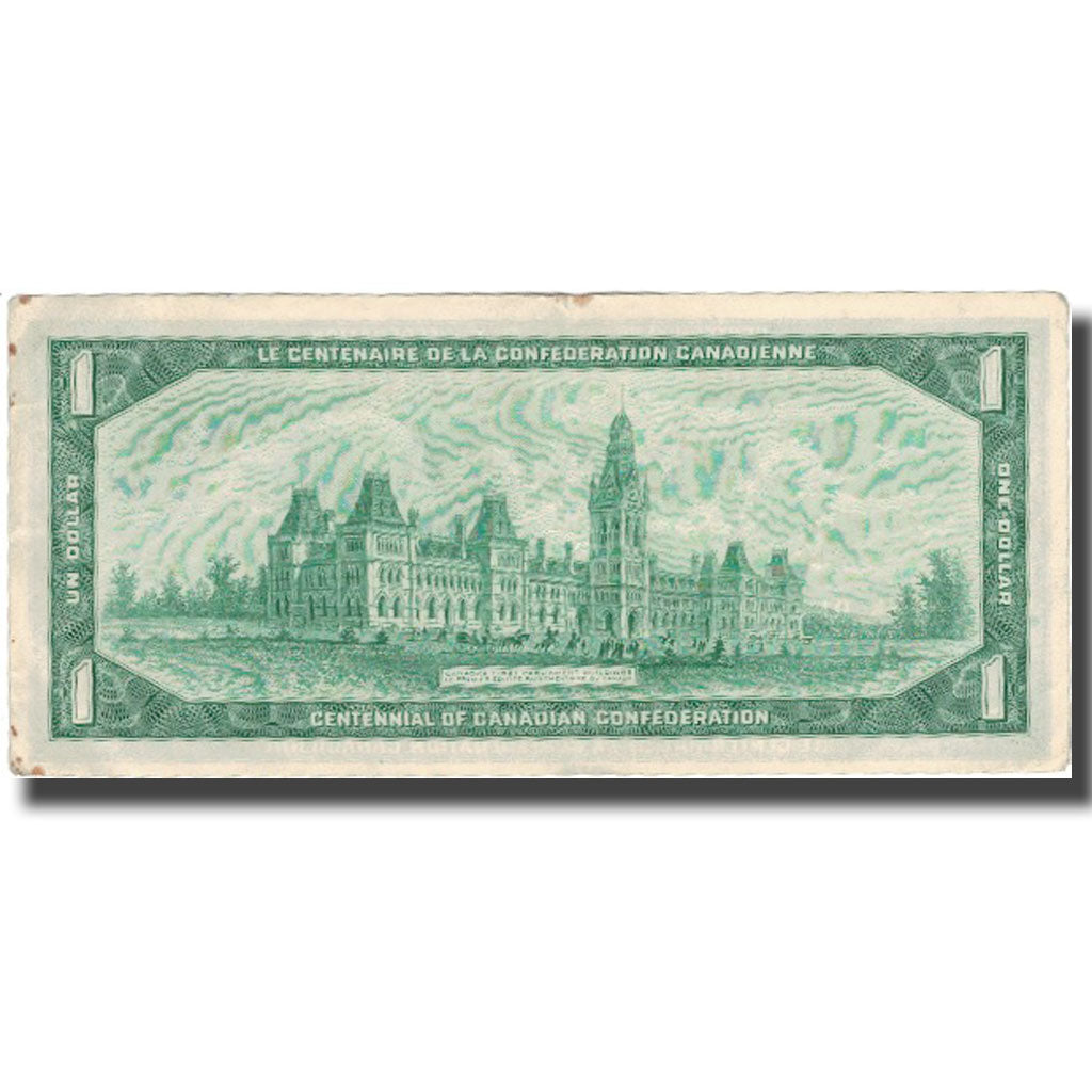 Billet, Canada, 1 Dollar, 1967, 1967, KM:84b, TB+