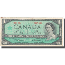 Banknote, Canada, 1 Dollar, 1967, 1967, KM:84a, VF(20-25)