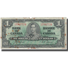 Banknote, Canada, 1 Dollar, 1937, 1937-01-02, KM:58e, F(12-15)