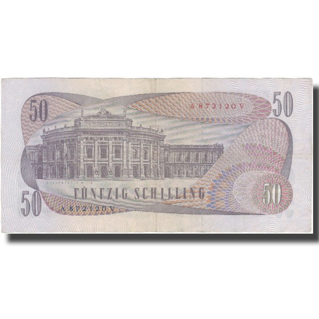 Banknote, Austria, 50 Schilling, 1970, 1970-01-02, KM:143a, EF(40-45)