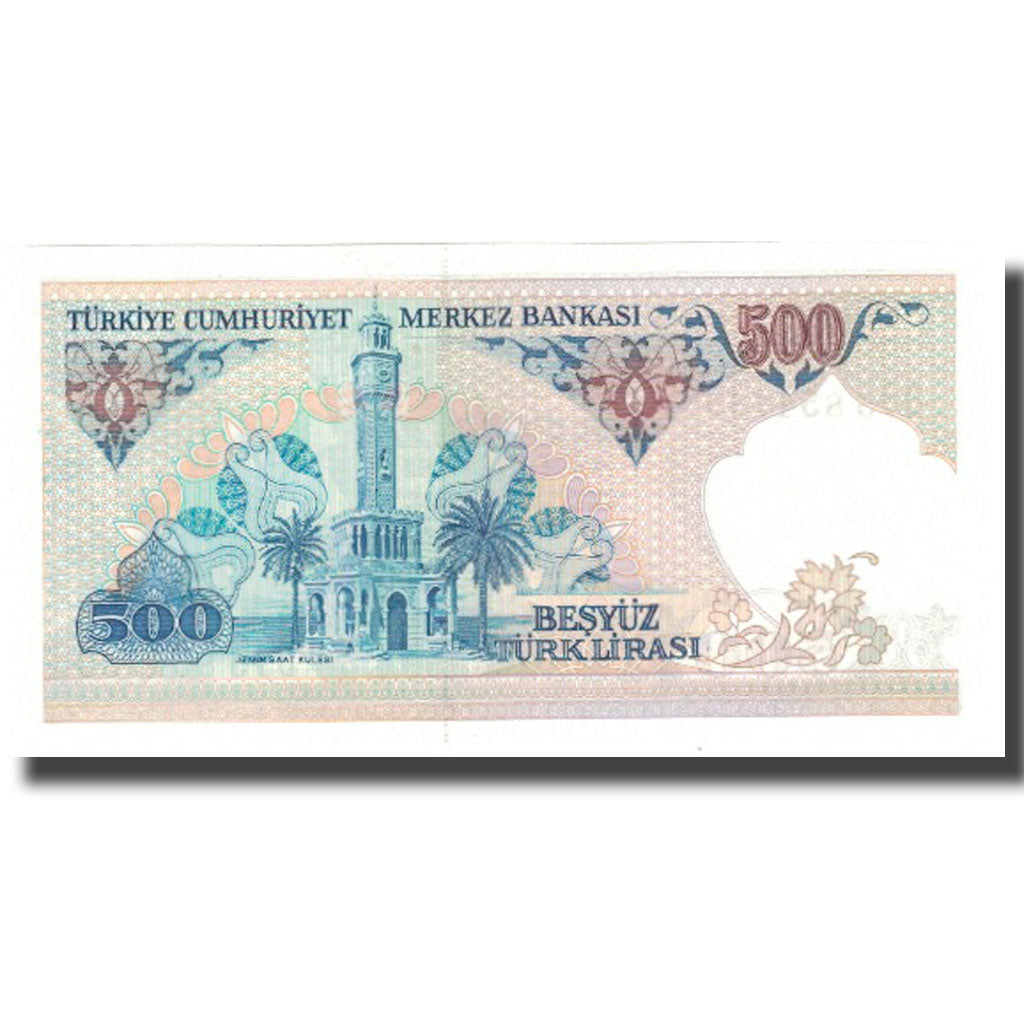 Banknot, Turcja, 500 Lira, 1970, 1970-10-14, KM:195, UNC(64)