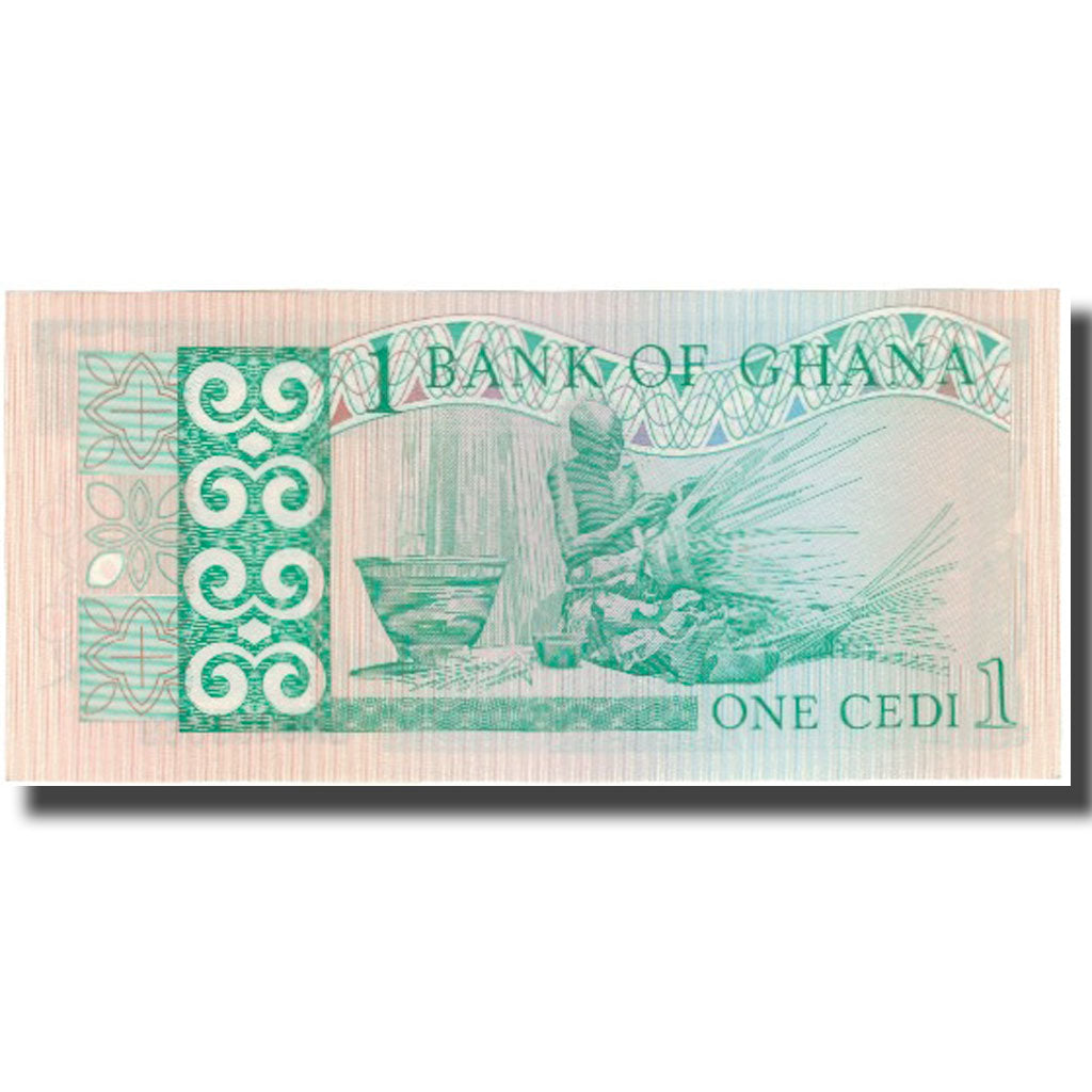 Banknote, Ghana, 1 Cedi, 1982, 1982-03-06, KM:17b, UNC(64)