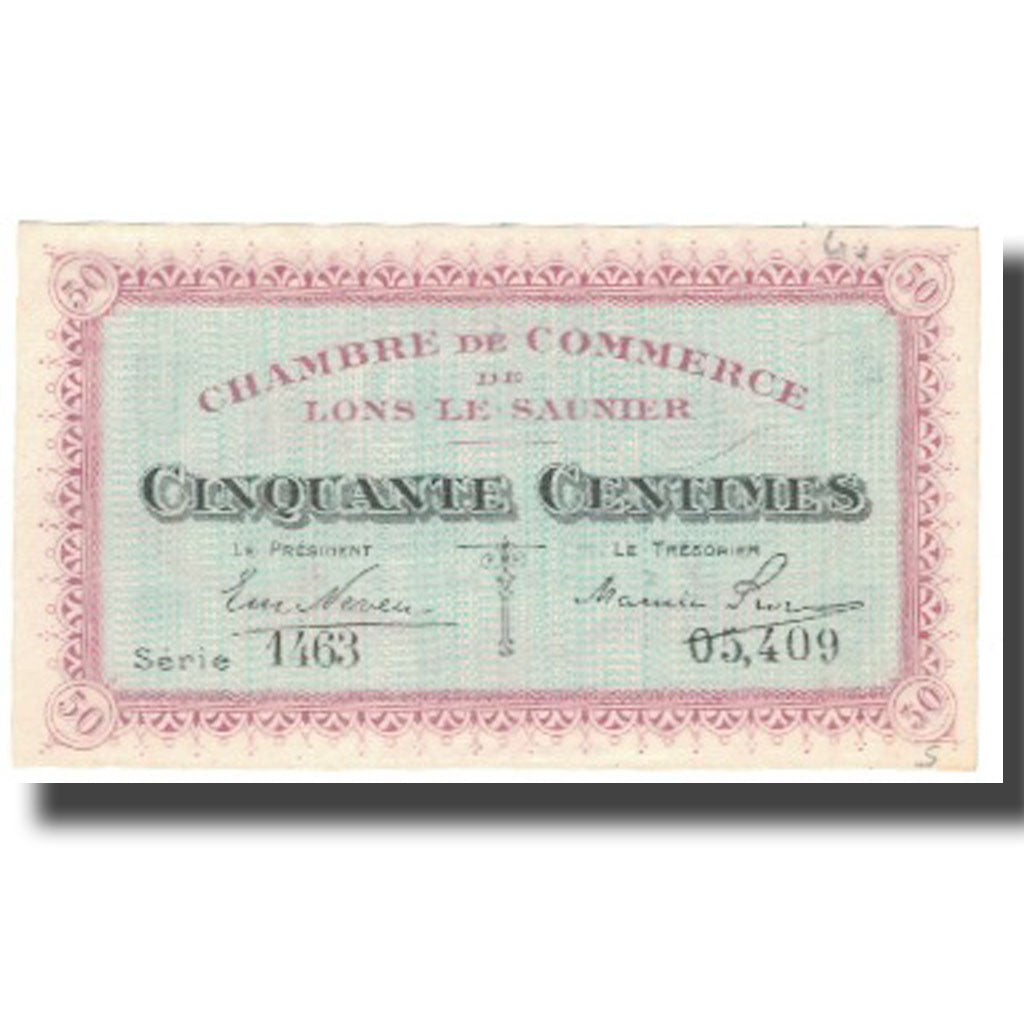 França, Lons-le-Saunier, 50 Centimes, UNC(60-62)