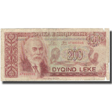 Banknote, Albania, 200 Lekë, 1992, 1992, KM:59a, VG(8-10)