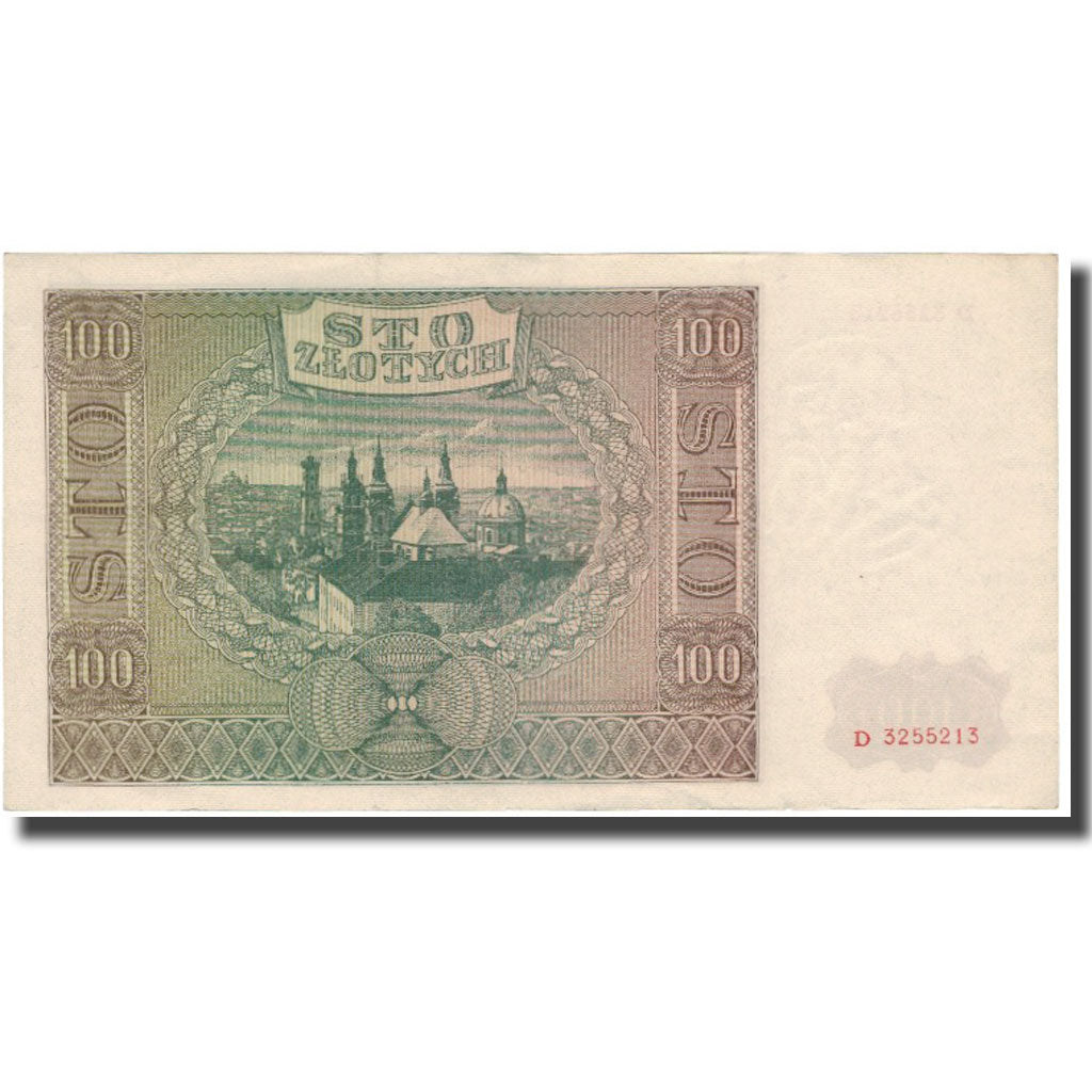 Banconote, Polonia, 100 Zlotych, 1941, 1941-08-01, KM:103, SPL