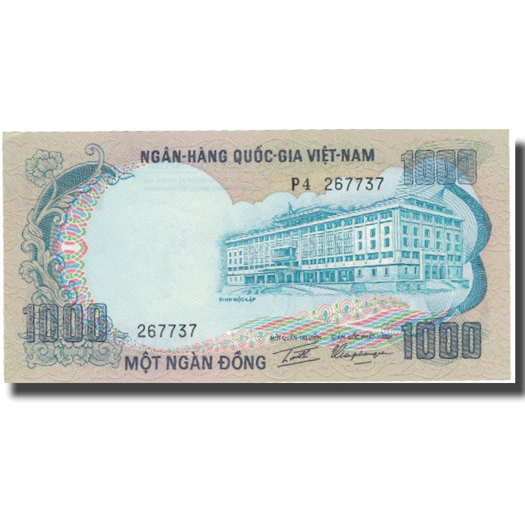 Geldschein, South Viet Nam, 1000 D<ox>ng, Undated (1992), KM:34a, UNZ