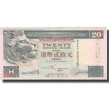 Banknote, Hong Kong, 20 Dollars, 2001, 2001-01-01, KM:201d, AU(50-53)