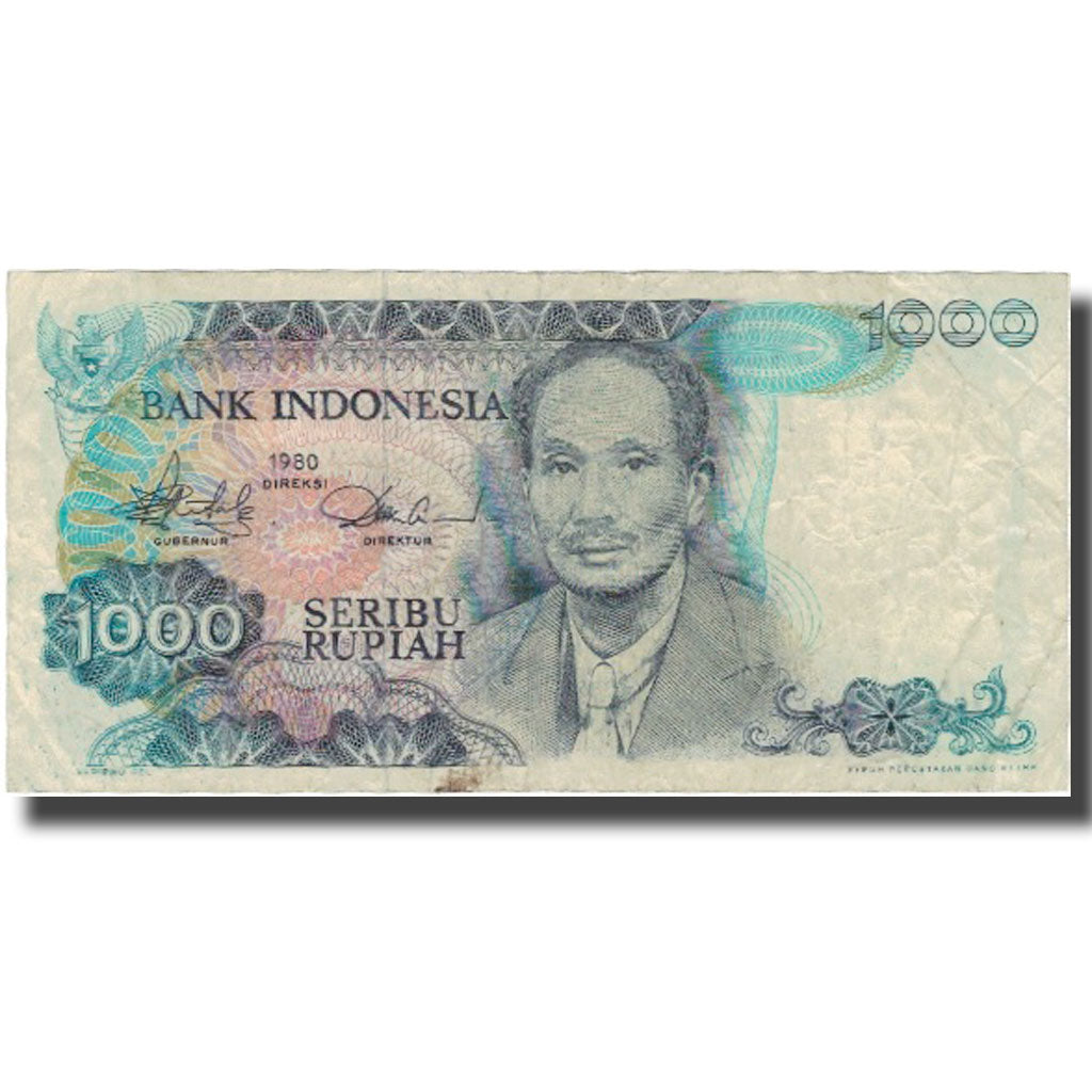 Banconote, Indonesia, 1000 Rupiah, 1980, 1980, KM:119, MB