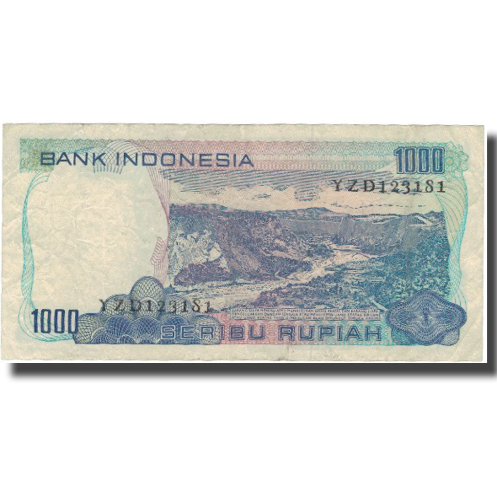 Banconote, Indonesia, 1000 Rupiah, 1980, 1980, KM:119, MB