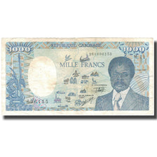 Biljet, Gabon, 1000 Francs, 1991, 1991-01-01, KM:10b, TTB