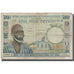 Banknote, West African States, 5000 Francs, KM:704Kh, VF(20-25)