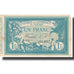 Banknote, Algeria,1 Franc, Chambre de Commerce,1915-11-10,AU(50-53), PIROT:14108