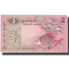 Banknote, Sri Lanka, 2 Rupees, 1979, 1979-03-26, KM:83a, UNC(65-70)