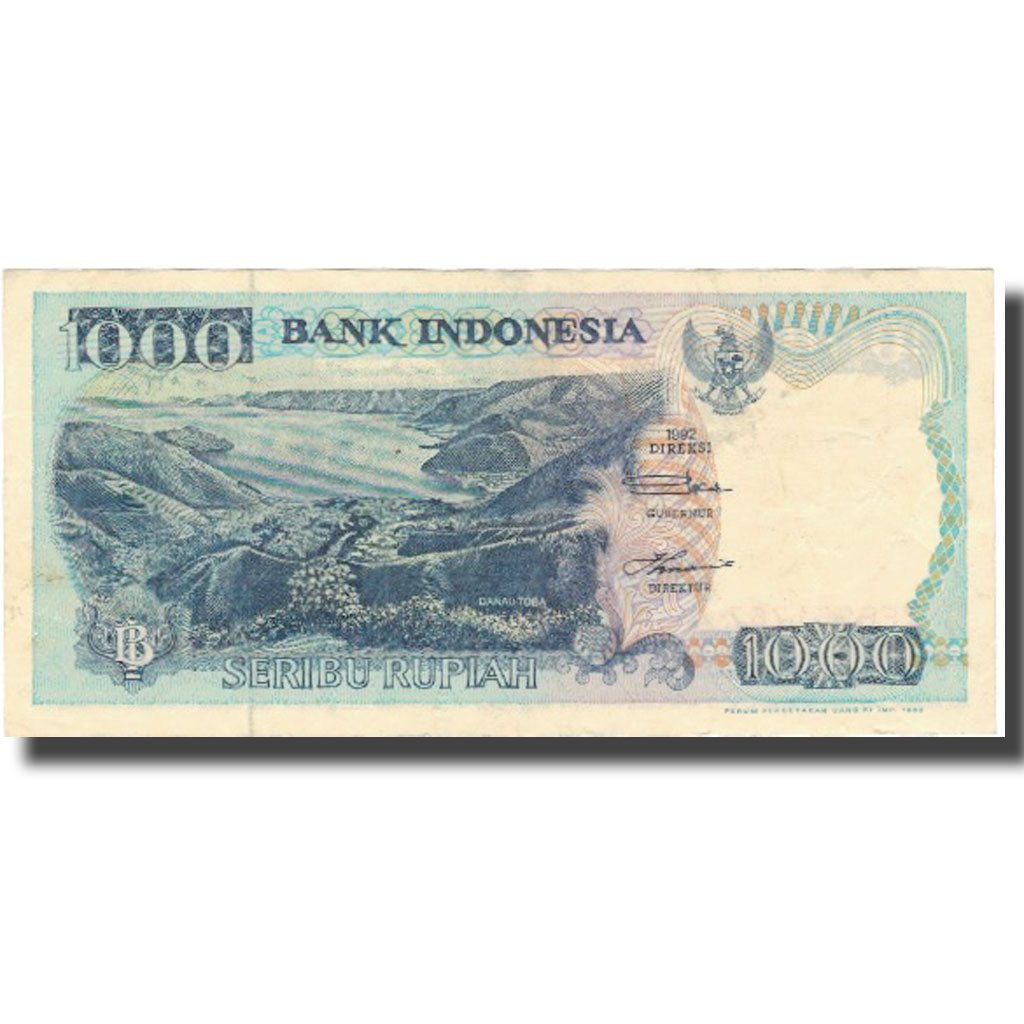 Banconote, Indonesia, 1000 Rupiah, 1992, 1992, KM:129d, BB