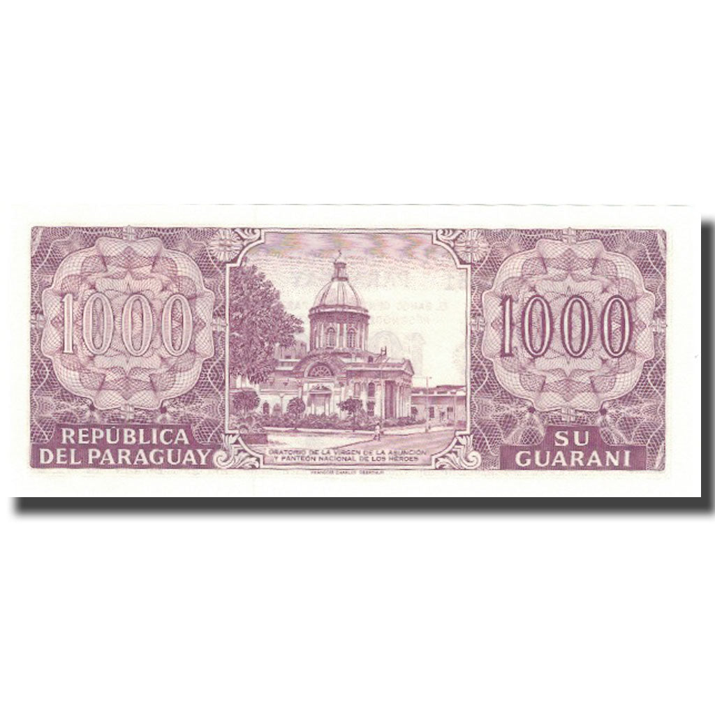 Billete, 1000 Guaranies, 2002, Paraguay, 2002, KM:221, UNC