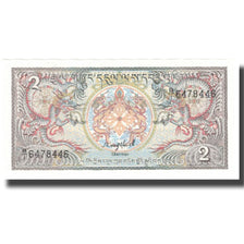 Banknote, Bhutan, 2 Ngultrum, Undated (1986), KM:6, UNC(65-70)