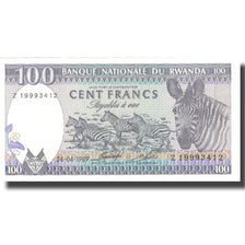 Banknote, Rwanda, 100 Francs, 1989, 1989-04-24, KM:19, UNC(65-70)