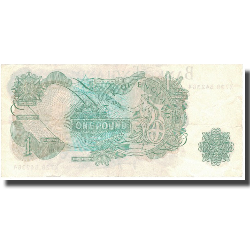 Banknote, Great Britain, 1 Pound, KM:374g, AU(50-53)