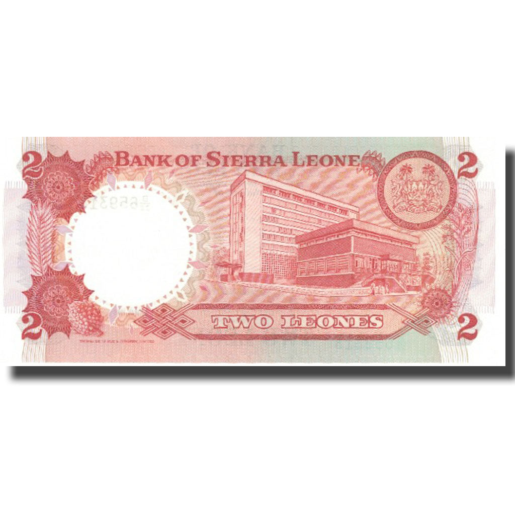 Banknote, Sierra Leone, 2 Leones, 1980, 1980-05-01, KM:6e, UNC(65-70)