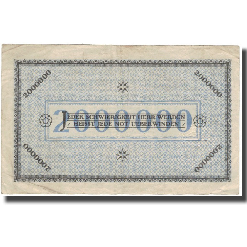Banknote, Germany, 2 Millionen Mark, N.D, 1923, 1923-08-09, VF(20-25)
