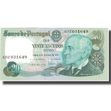 Banknote, Portugal, 20 Escudos, 1978, 1978-10-04, KM:176b, UNC(65-70)