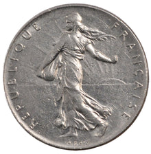 FRANCE, Semeuse, Franc, 1985, Paris, KM #925.1, EF(40-45), Nickel, 24, Gadoury..