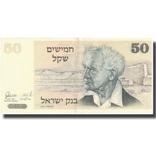 Banknote, Israel, 50 Sheqalim, 1978, 1978, KM:46a, AU(50-53)