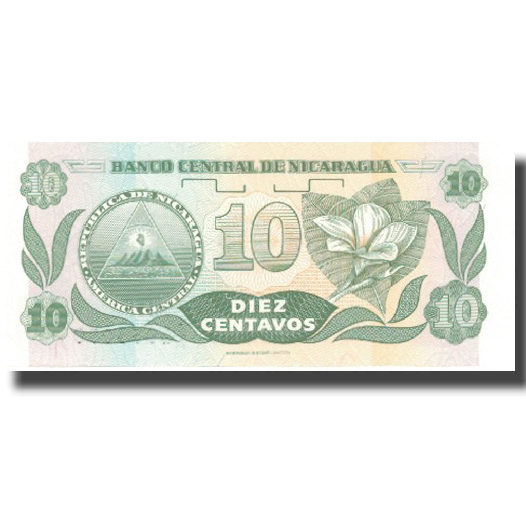 Geldschein, Nicaragua, 10 Centavos, KM:169a, UNZ